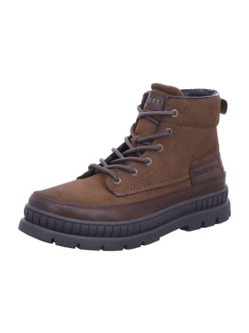 Bugatti Schnürstiefeletten Pallario Comfort in cognac