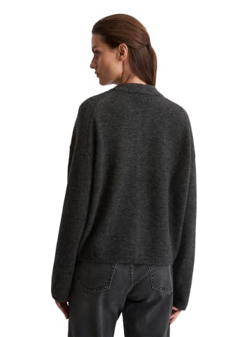 Marc O'Polo Strickblouson loose in night grey melange