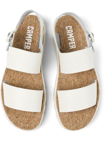 Camper Sandalen " Oruga " in Weiß Natural 1