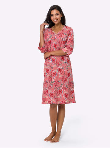 Sieh an! Sommerkleid in flamingo-bedruckt