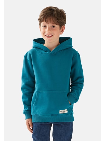 Band of Rascals Kapuzenpullover " Plain " in petrol