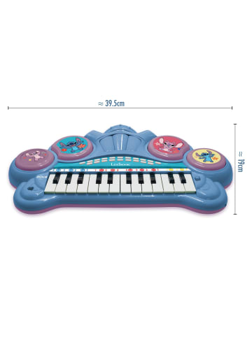 Lexibook Stitch Keyboard mit Sitz & Mikrofon – 24 Leuchttasten