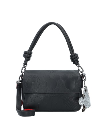 Desigual Mickey Schultertasche 22.5 cm in schwarz