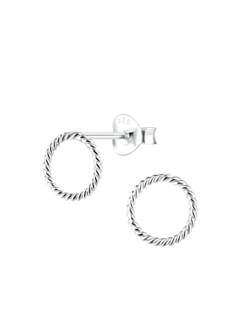 Alexander York OHRSTECKER TWIST in 925 Sterling Silber