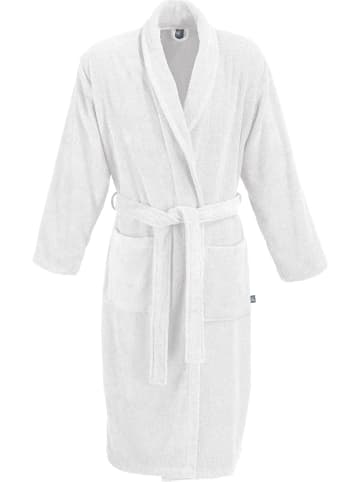 Erwin Müller Frottier Unisex-Bademantel Karlsruhe in weiß