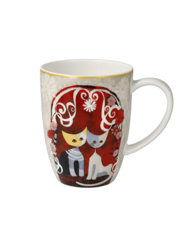 Goebel Künstlertasse " R. Wachtmeister -Templi dell' amore " in Bunt