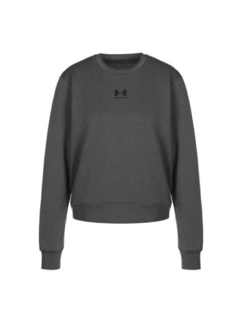 Under Armour sweatshirt RIVAL TERRY CREW in Grau