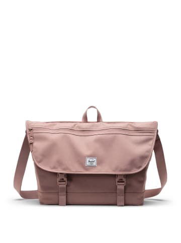 Herschel Cove Messenger - Umhängetasche 16" 38 cm (grid-black) in ash rose