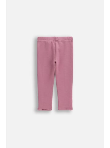 Coccodrillo Thermo-Leggings mit langem Hosenbein in gedämpftes Rosa
