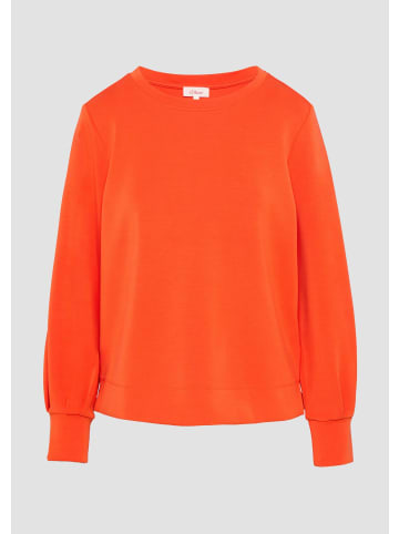 s.Oliver Sweatshirt in 2586_orange
