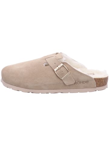 ROHDE Hausschuh in beige