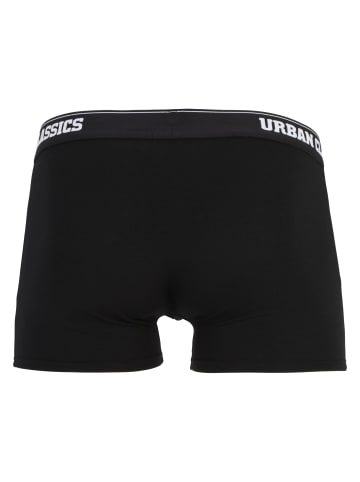 Urban Classics Boxershorts in blue camo/orange camo/black