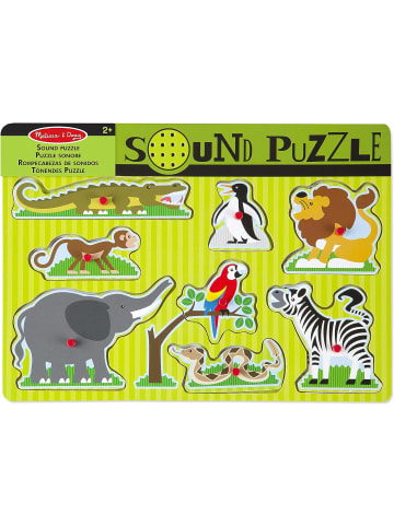 Melissa & Doug Zootierpuzzle mit Soundeffekten- ab 3 Jahren