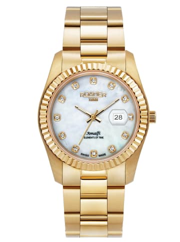 Roamer Quarzuhr für Damen in gold