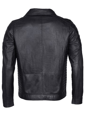 Maze Lederjacke in schwarz