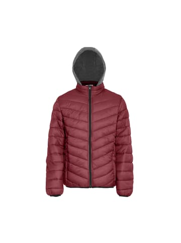 braelyn Herren Leichte Steppjacke in Dunkelrot
