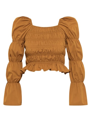 faina Bluse in Dunkelkamel