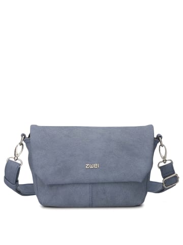 Zwei Mademoiselle M40 - Umhängetasche 28 cm (leo) in nubuk-sky