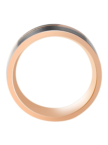 Adeliás Herren Ring aus Edelstahl in schwarz