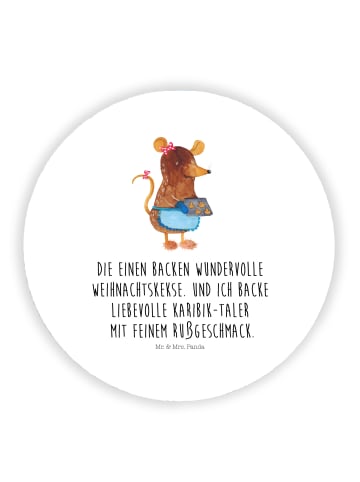Mr. & Mrs. Panda magnet Maus Kekse mit Spruch in Weiß