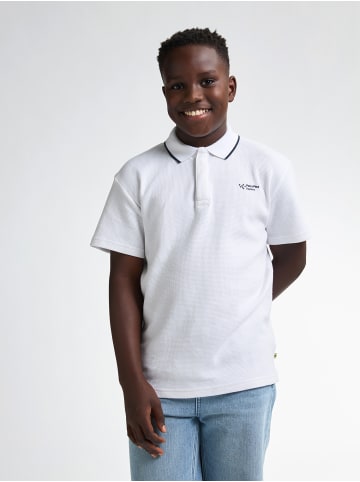 Petrol Industries Klassisches Poloshirt Caribbean in Weiß