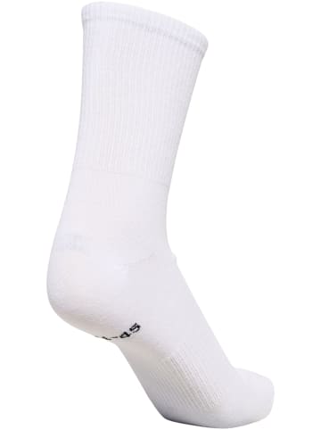 Hummel Socken Hmllegacy Chevron 3-Pack Socks in WHITE/MOON ROCK/WHITE