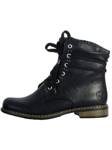 rieker Kaduna Schnürstiefeletten Schwarz