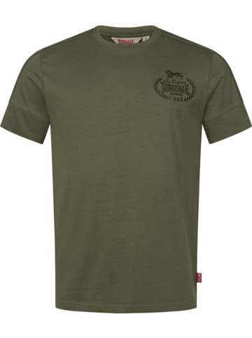 Lonsdale T-Shirt "Breock T-Shirt Normale Passform" in Grün