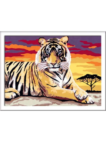 Ravensburger Malprodukte CreArt, Malen nach Zahlen Kinder - Majestätischer Tiger Malen nach Zahlen Kinder Ab 11 Jahre in bunt