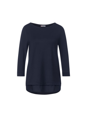 Street One Langarmshirt in deep blue