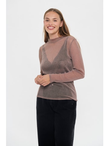 SAINT TROPEZ Langarm-Bluse DelilaSZ Tight fit in Pine Bark