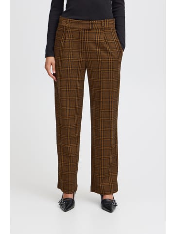 ICHI Hose IHKATE Loose fit in Monk's Robe Check Jacquard