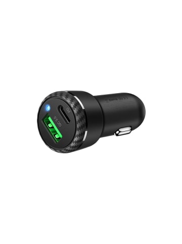 Mcdodo Mcdodo Schnell Kfz-Ladegerät, USB + USB-C 38W schwarz