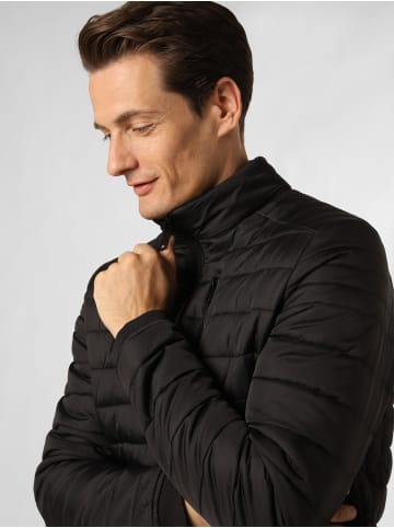 Nils Sundström Steppjacke in schwarz