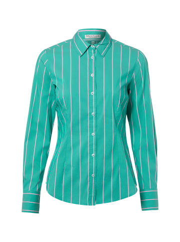 Marie Lund Bluse in grün rosa - 0006