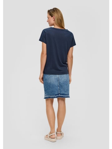 s.Oliver T-Shirt in 5884_tiefblau