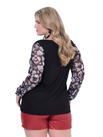 MIAMODA Shirt in schwarz