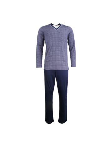 Novila Jersey Pyjama in Marine/gem