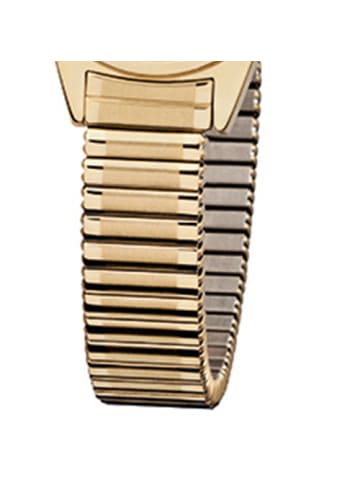 Regent Analog-Armbanduhr Regent Zugarmband gold klein (ca. 22mm)
