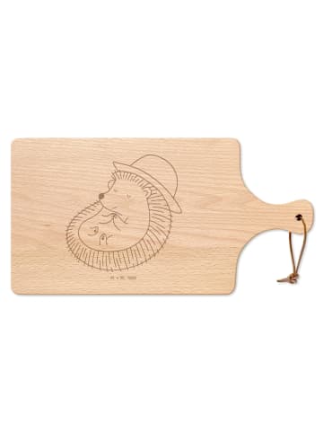 Mr. & Mrs. Panda Schneidebrett Igel Beten ohne Spruch in Transparent