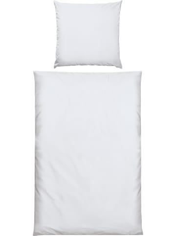 Erwin Müller Mako-Satin Bettwäsche mit Hotelverschluss Landshut in weiß
