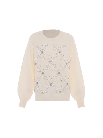 faina Damen Sweater in WOLLWEISS