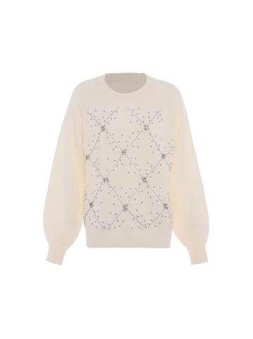 faina Sweater in WOLLWEISS