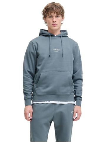Jack & Jones Sweatshirt JJESOHO SWEAT HOOD in Grau