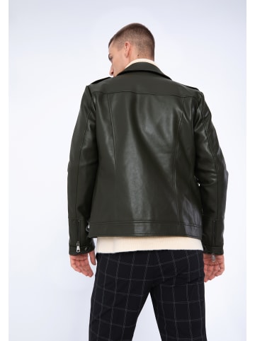 Wittchen WITTCHEN Faux leather jacket. in Dark green