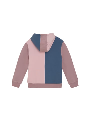 Color Kids Hoodie COSweat Colorblock in Rosa