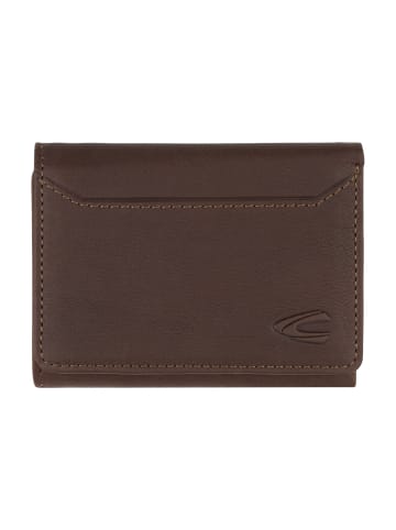 Camel Active Kartenetui aus echtem Leder in Braun