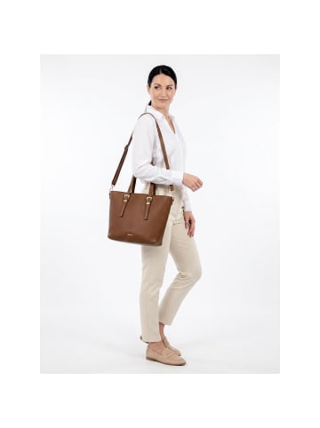 Tamaris TAS Mareen Schultertasche 41 cm in cognac