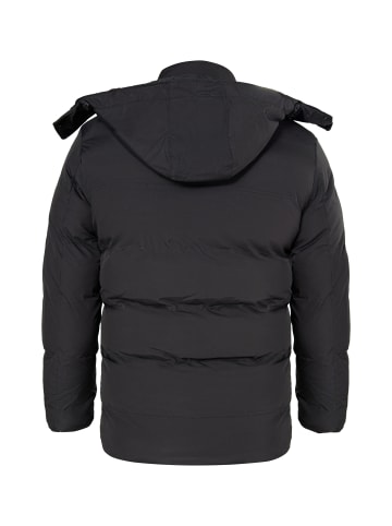 MO Herren Wattierte Steppjacke in Schwarz
