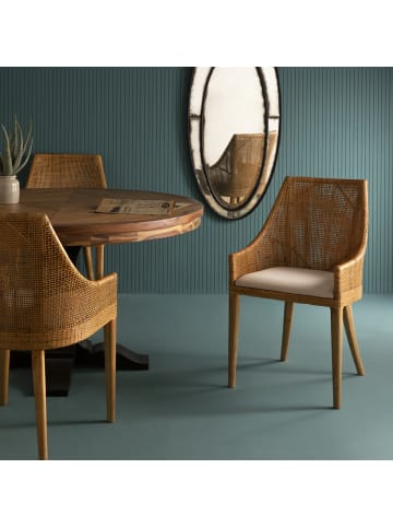 Signature Rattanstuhl Julie in Trinken - (W) 56 x (H) 88 x (L) 58 cm